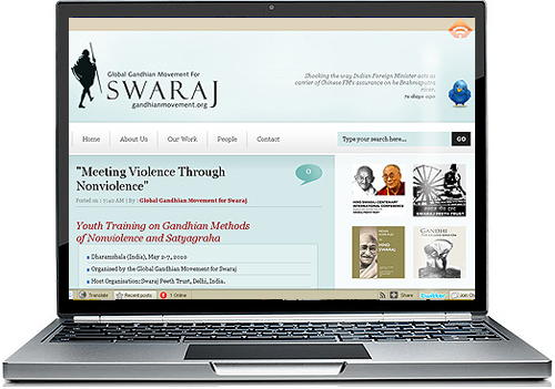 Global Gandhian Movement for Swaraj Homepage